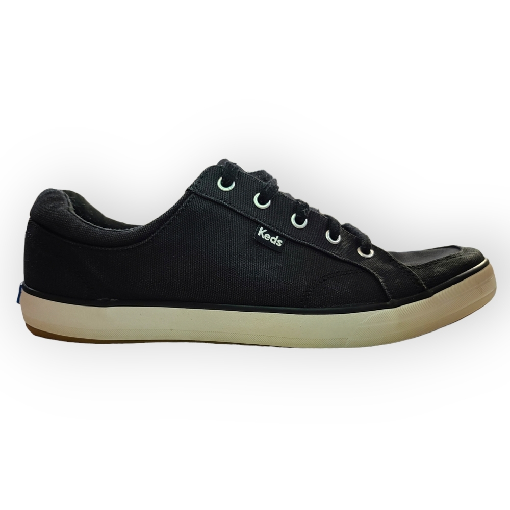 Keds Sneakers Black with White Sole | Woman's 10 W | WF65722